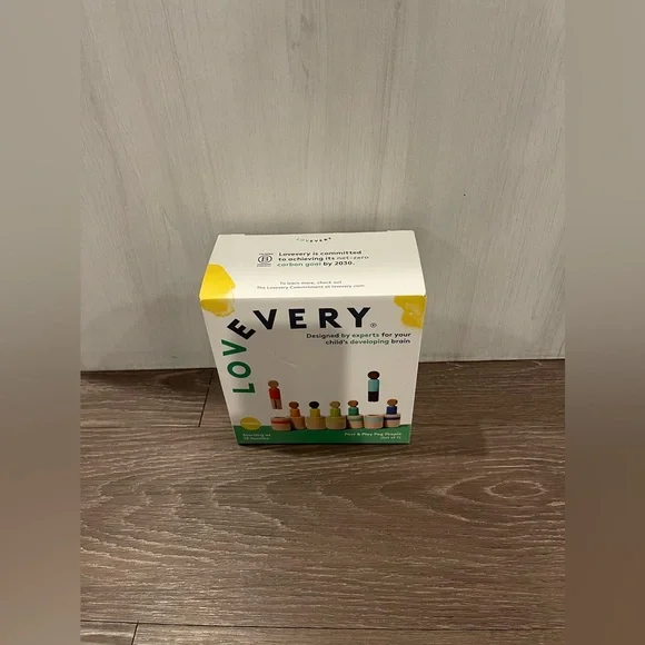 Lovevery Post & Play Peg People Baby Toy - 7ct - Picture 4 of 4